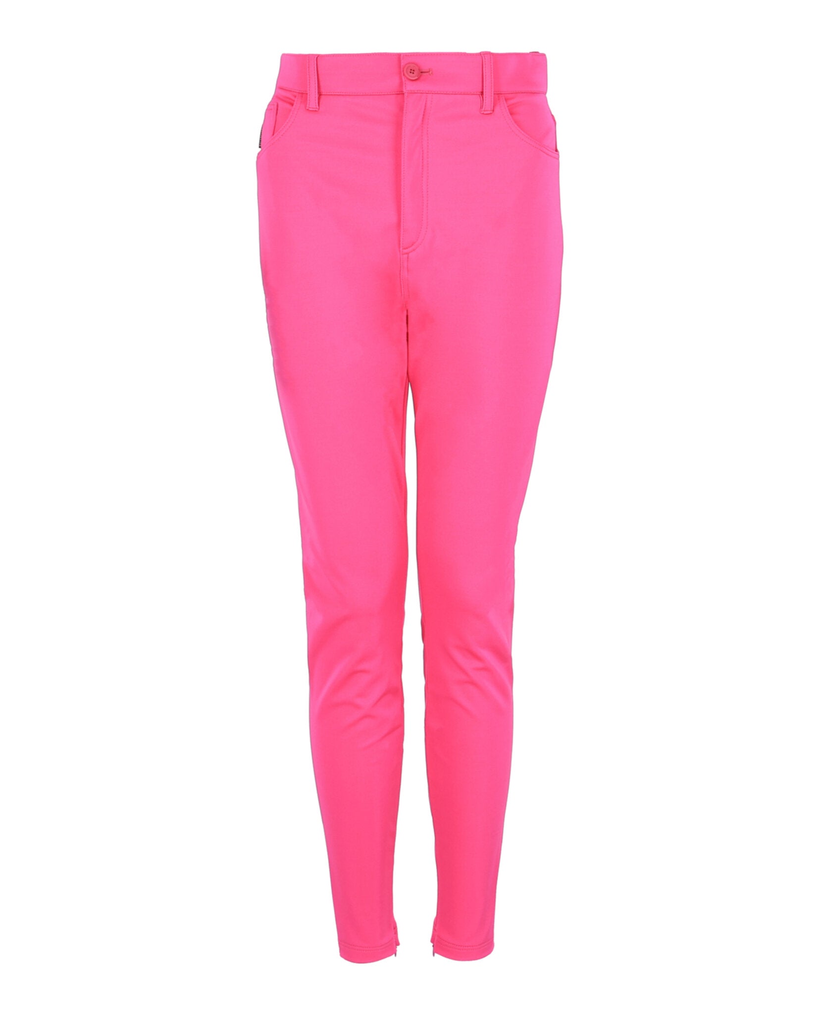 Balenciaga Womens High-Waisted Nylon Leggings