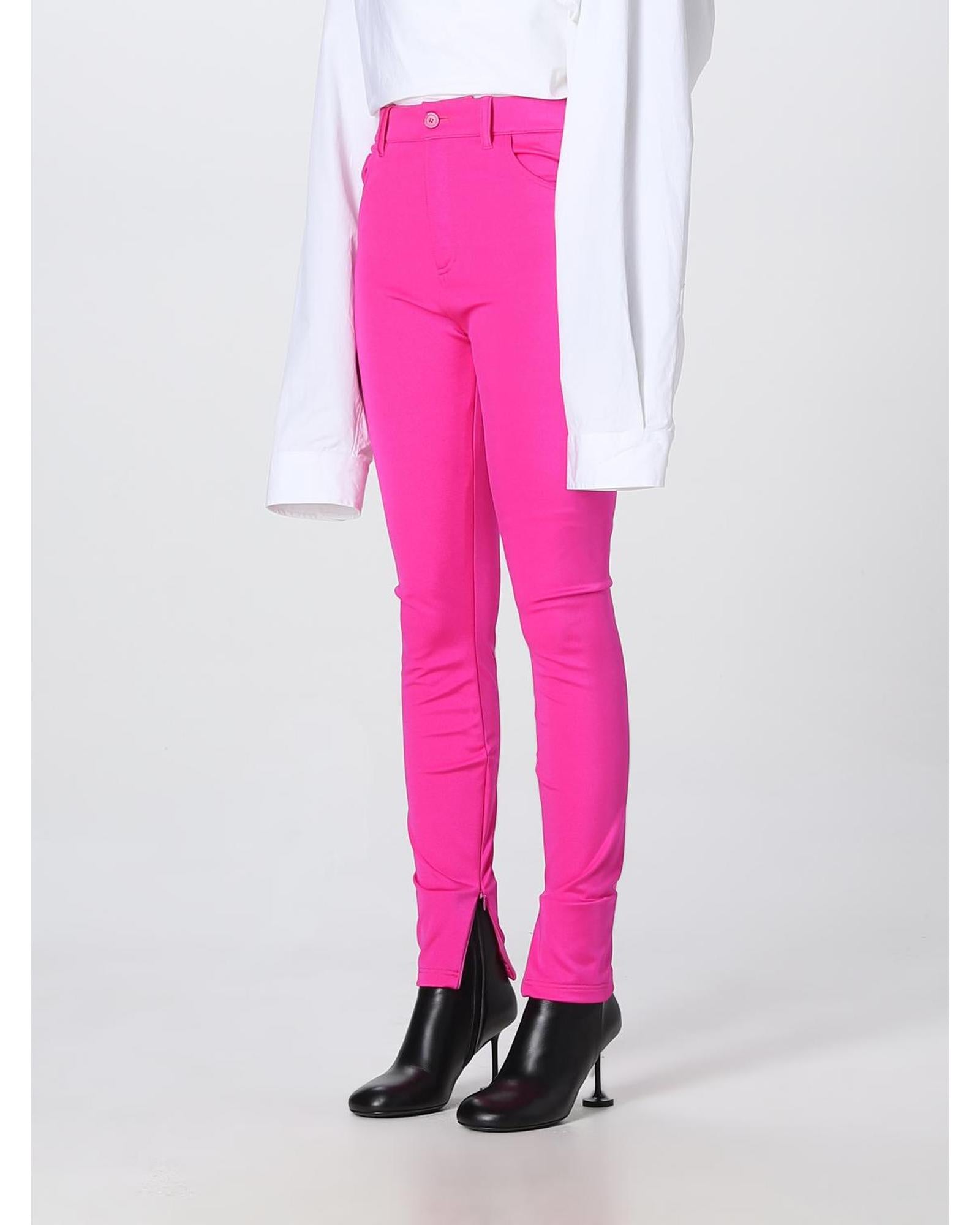 パンツ BALENCIAGA Women Straight Pants 786468TRWA6 Pink BALENCIAGA: Pants woman - Pink | Balenciaga jeans