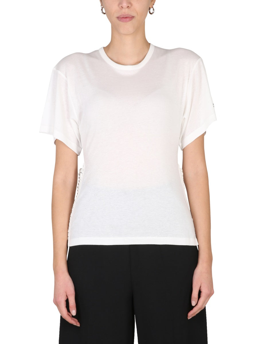 Stella Mccartney Women T-Shirt With Chain Detail
