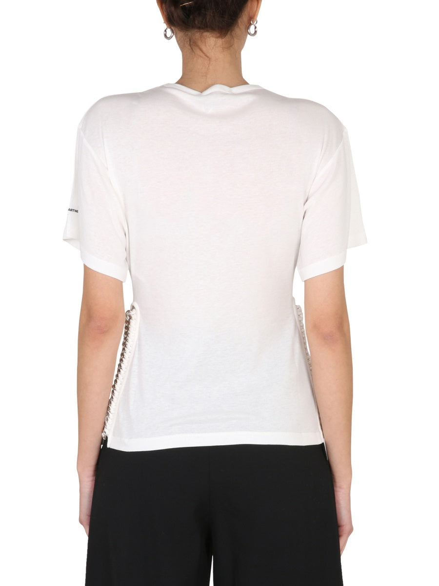 Stella Mccartney Women T-Shirt With Chain Detail