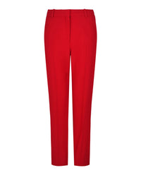 Alexander McQueen Womens Leaf Crepe Cigarette Trousers