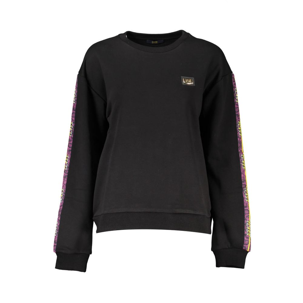 Cavalli Class Cavalli Class Black Cotton Women Women's Sweater