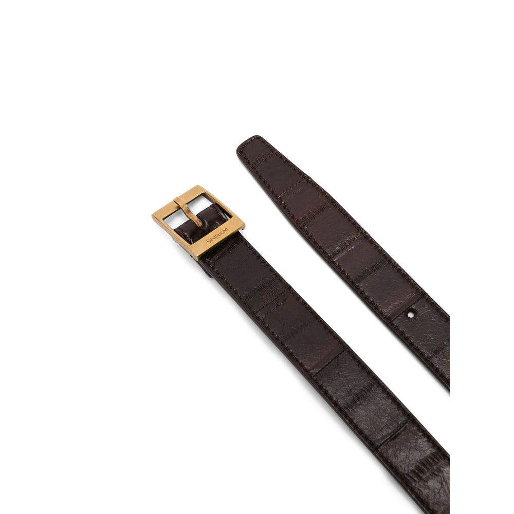 Saint Laurent Saint Laurent Brown Belts Women