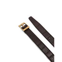 Saint Laurent Saint Laurent Brown Belts Women