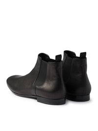 Prada Prada Men Leather Chelsea Boots