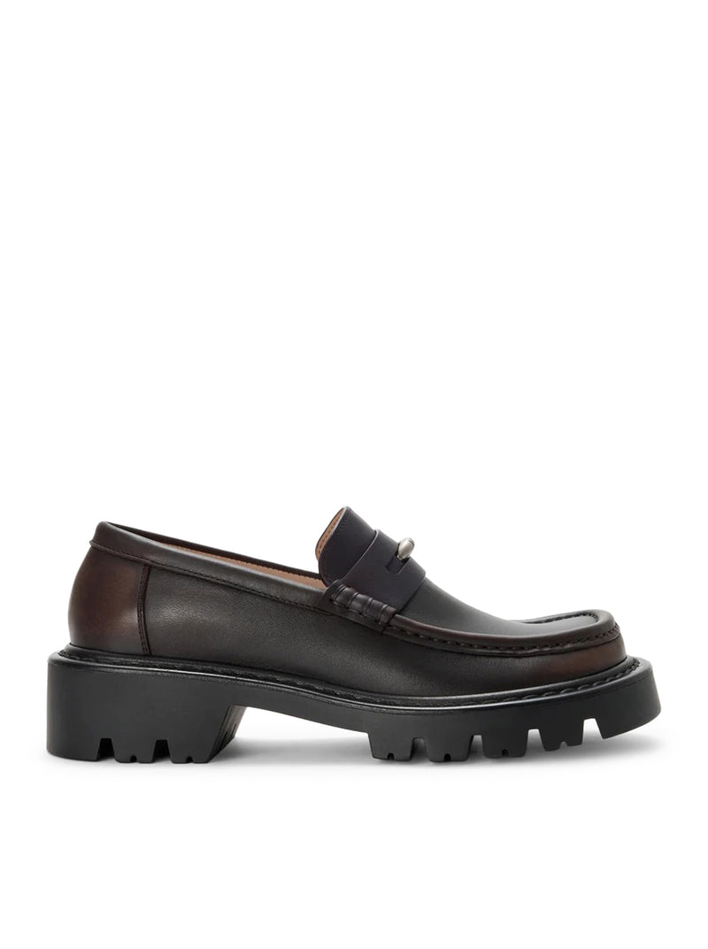 Loewe Loewe Women Sierra Brushed Calfskin Loafers