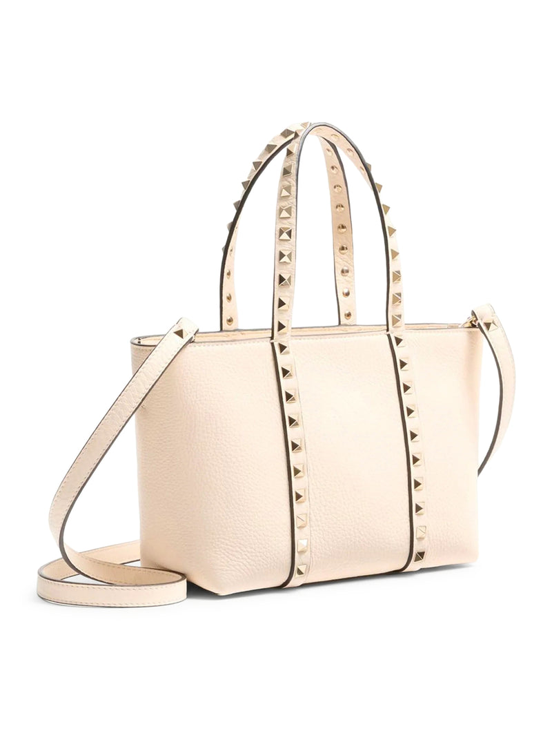 Valentino Garavani Valentino Garavani Women Rockstud Mini Tote In Hammered Leather