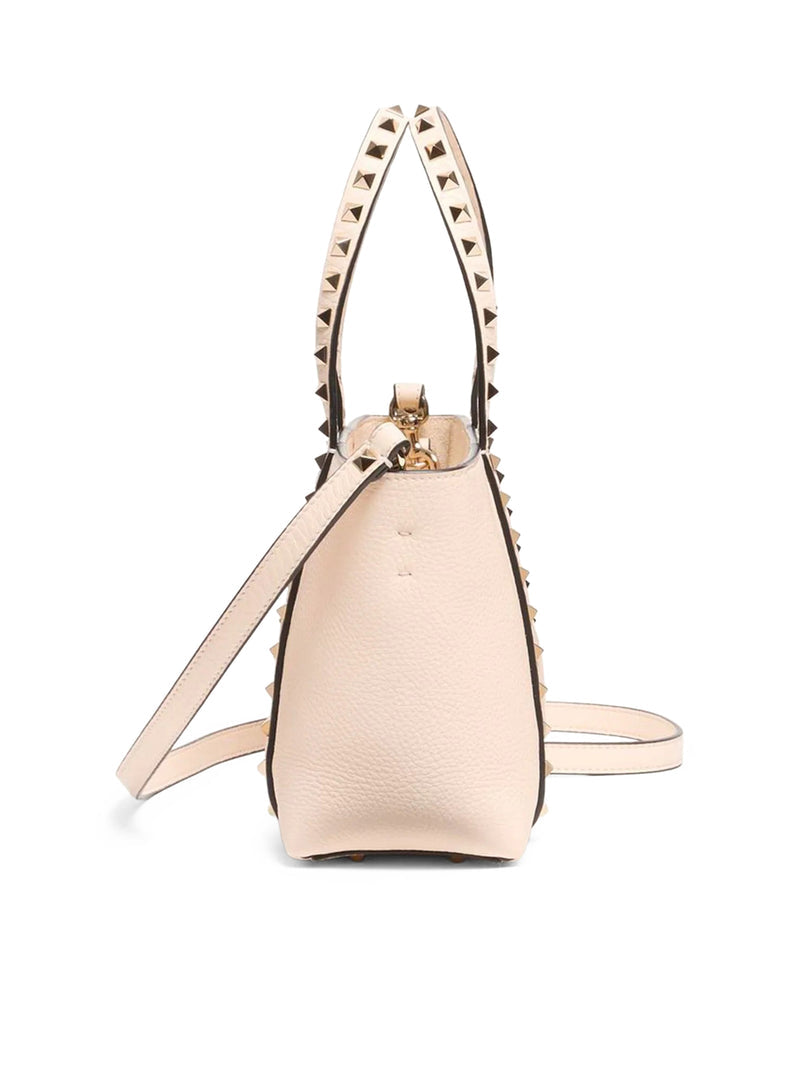 Valentino Garavani Valentino Garavani Women Rockstud Mini Tote In Hammered Leather