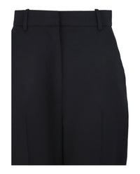 Alexander McQueen Womens Barathea Cigarette Trousers