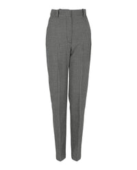 Alexander McQueen Alexander McQueen Womens Houndstooth Wool Pants