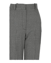 Alexander McQueen Alexander McQueen Womens Houndstooth Wool Pants