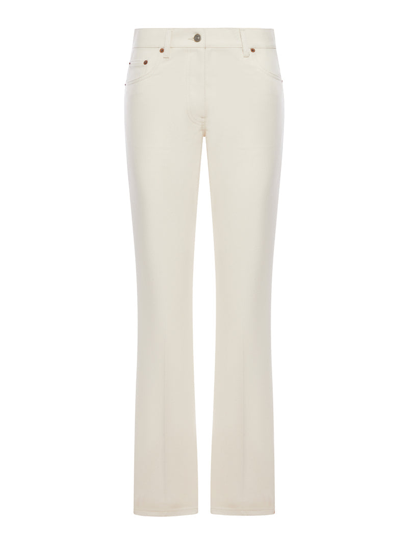 Valentino Garavani Valentino Garavani Women Five-Pocket Flare Trousers