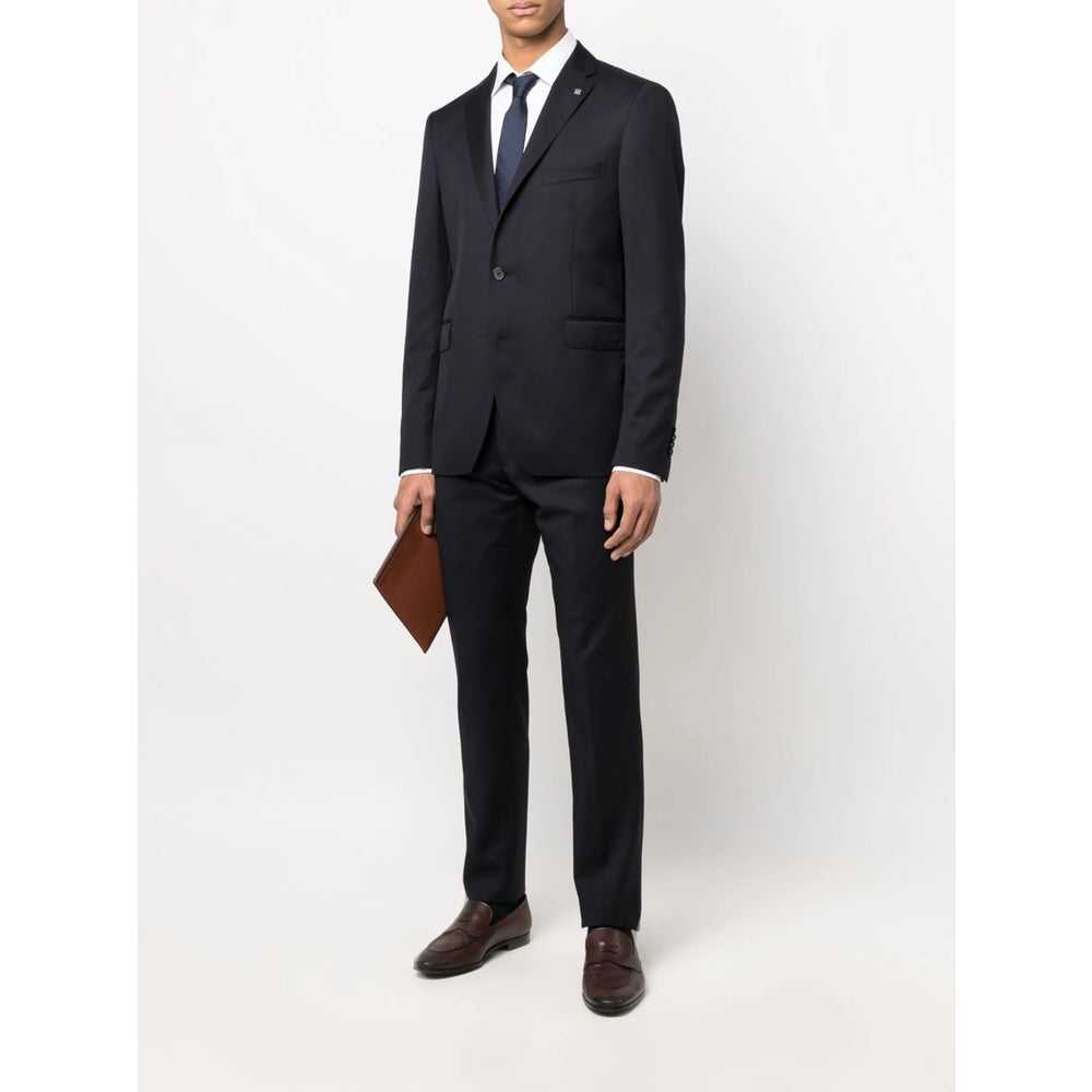 Tagliatore Tagliatore Blue Suits - Single Breasted Suits Men