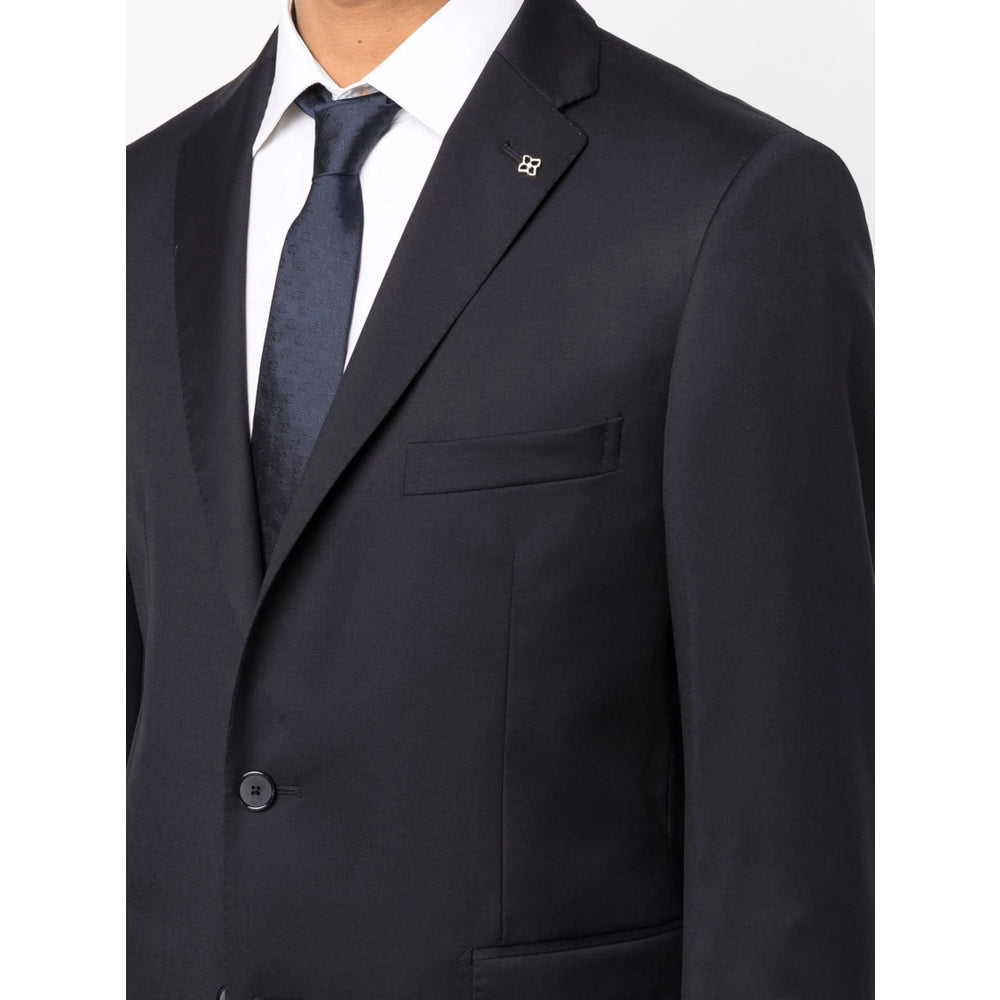 Tagliatore Tagliatore Blue Suits - Single Breasted Suits Men