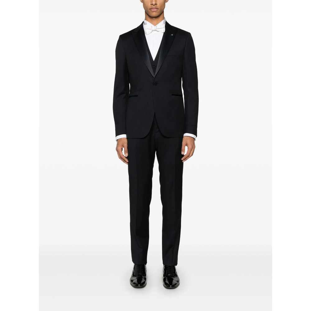 Tagliatore Blue Suits - Single Breasted Suits Men