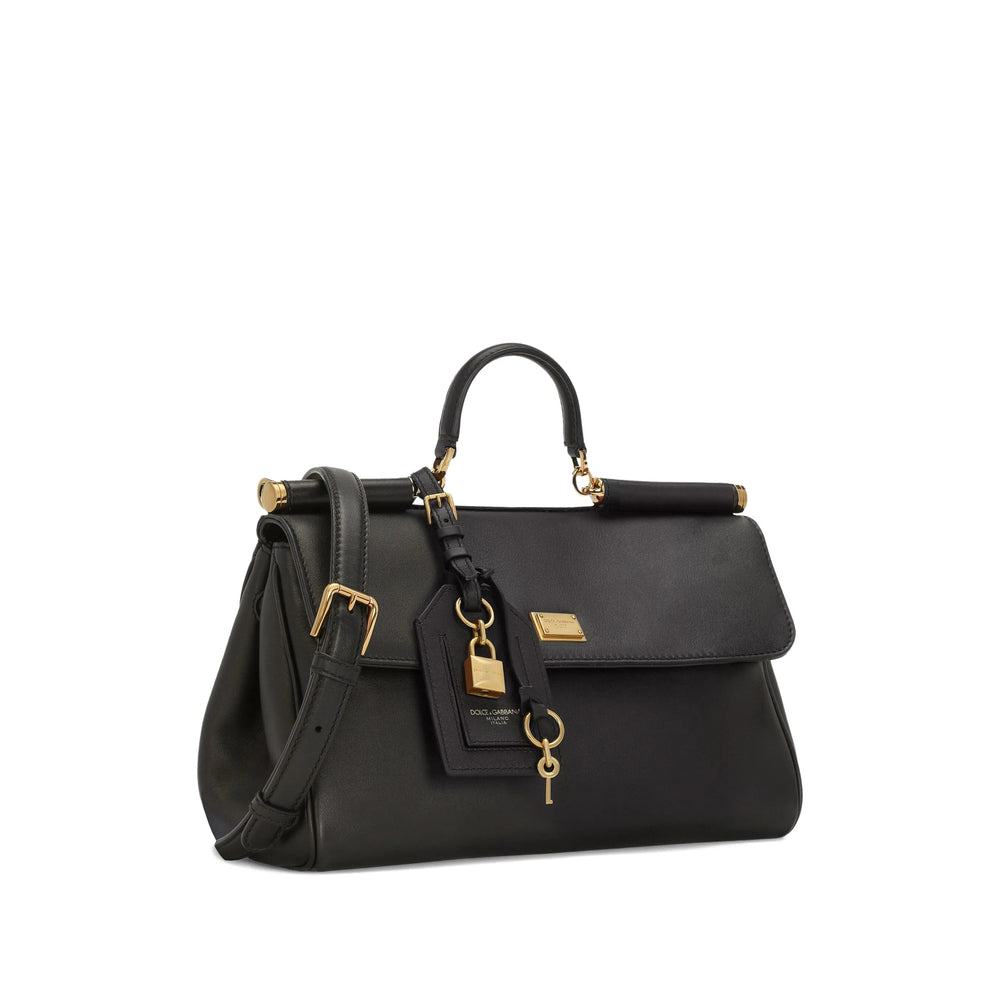 Dolce & Gabbana Black Tote Bags Women