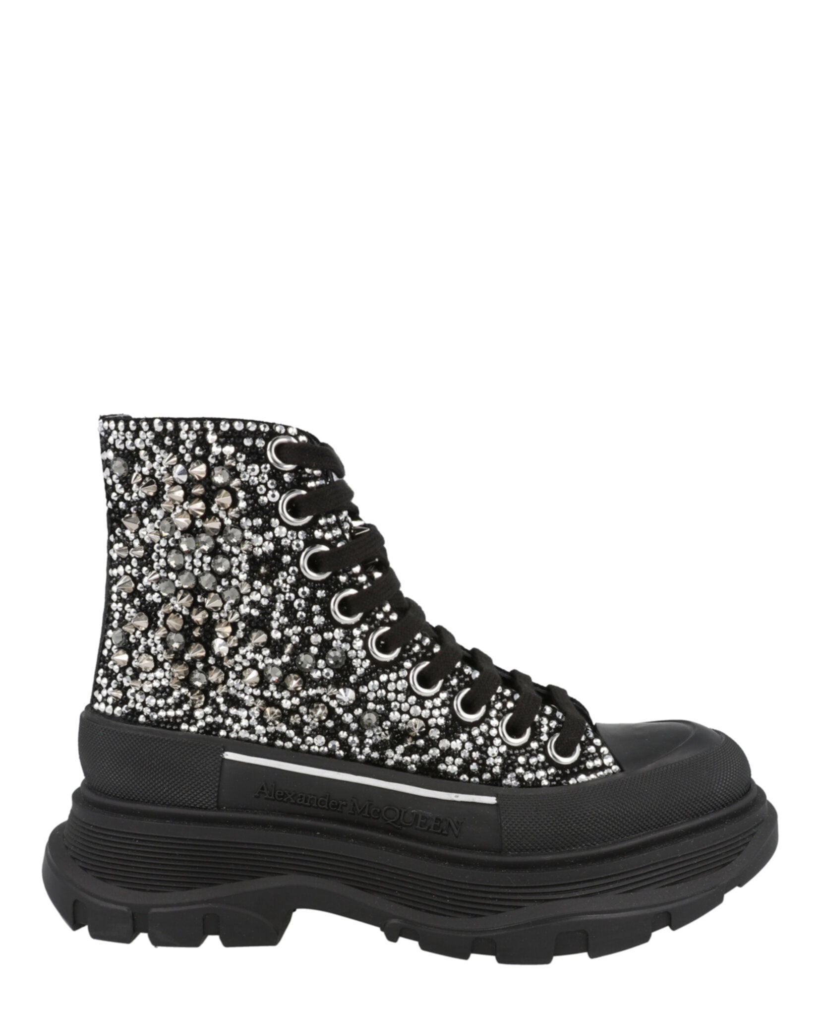ミドルブーツ ALEXANDER MCQUEEN Women Boots 768101WIDR41081 Black ALEXANDER MCQUEEN: Boots woman - Black | Alexander McQueen