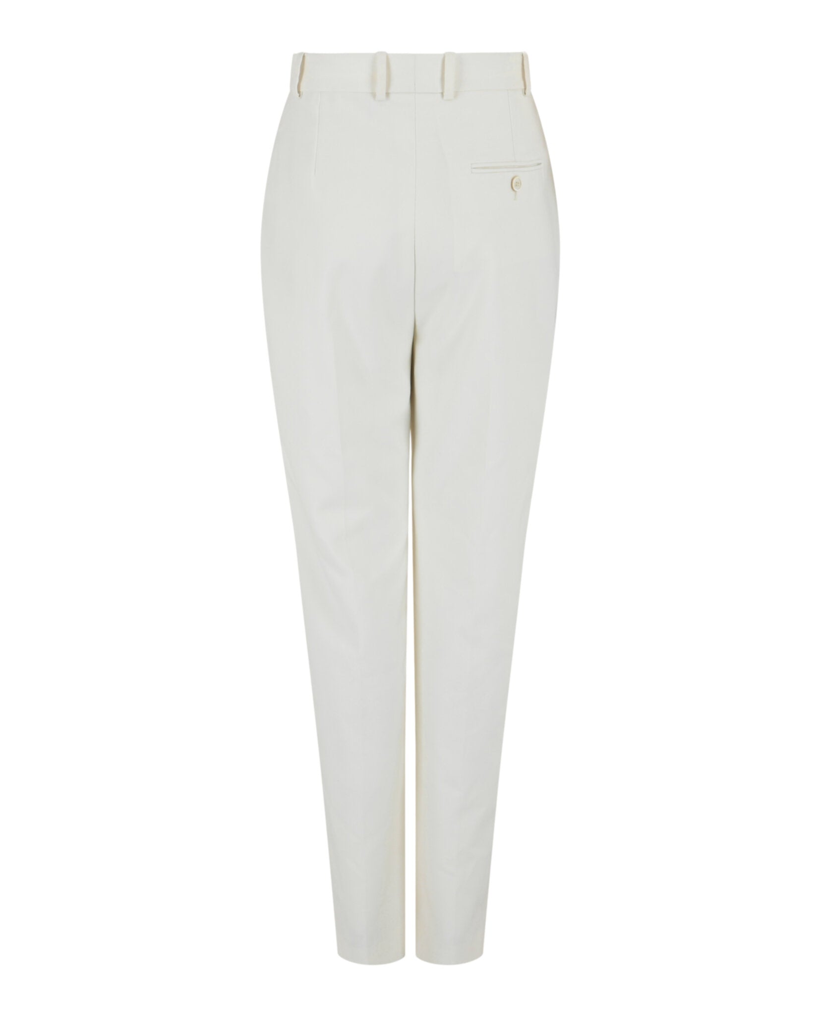 Alexander McQueen Alexander McQueen Womens High Waisted Wool Pants