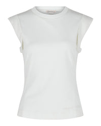 Alexander McQueen Womens Crewneck Cotton T-Shirt