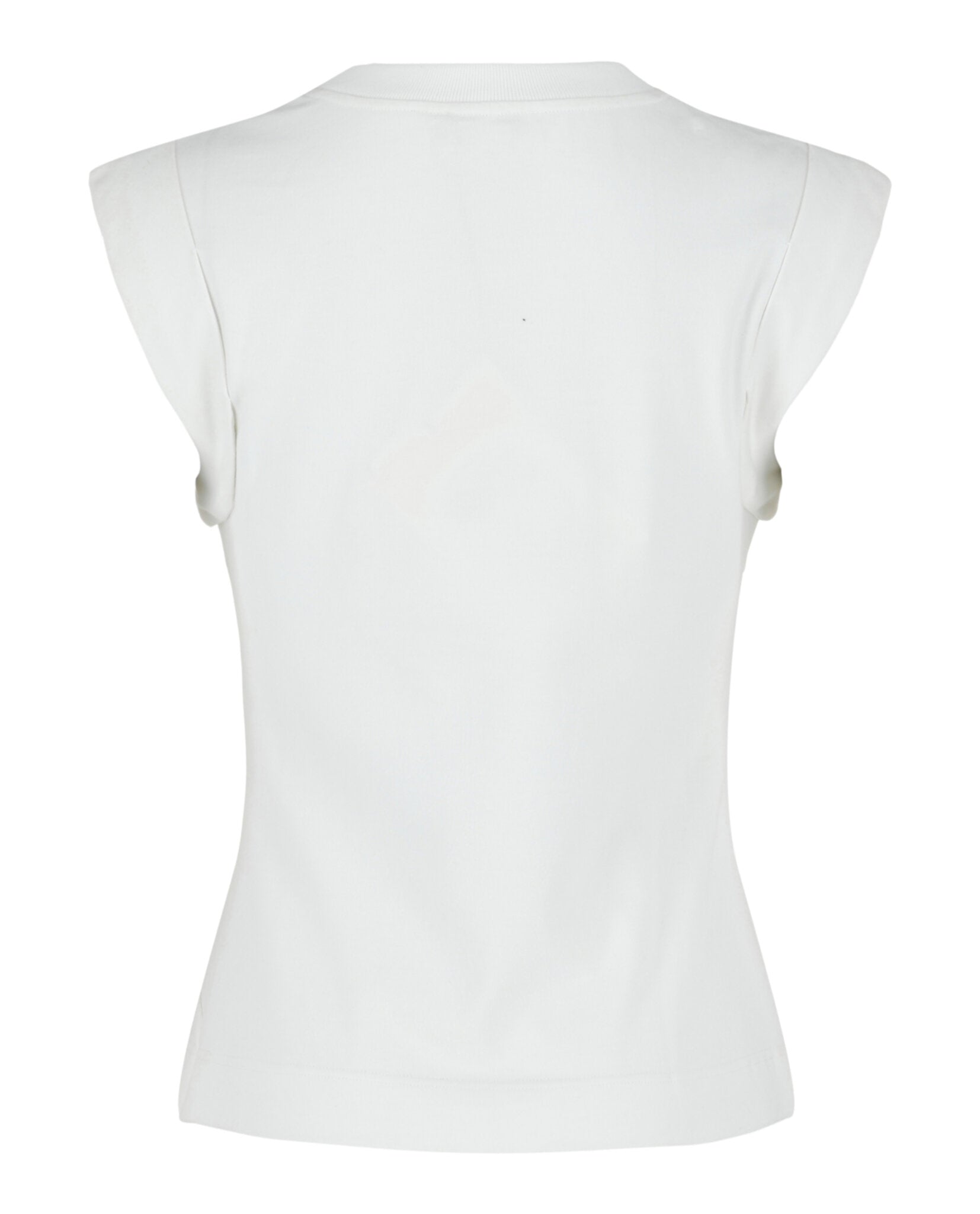 Alexander McQueen Womens Crewneck Cotton T-Shirt