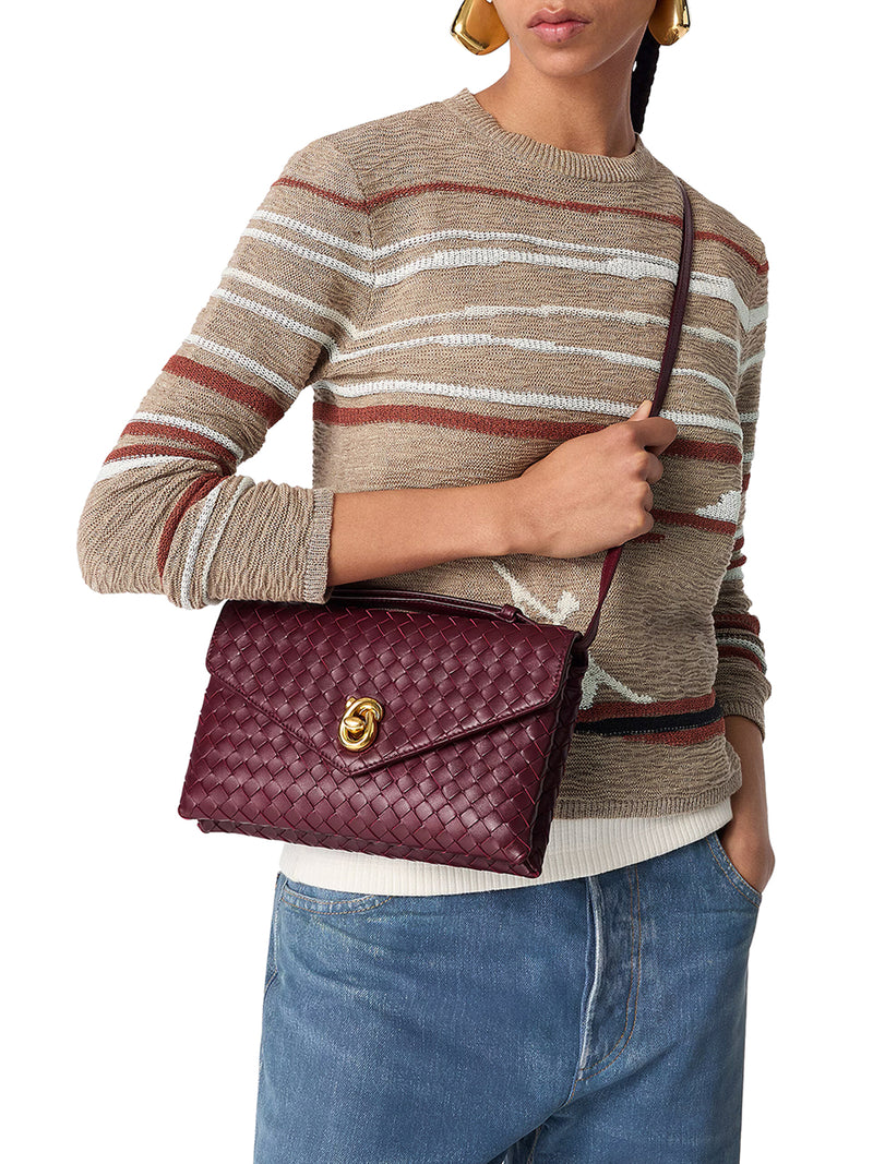 Bottega Veneta Women Knot Lock Bag