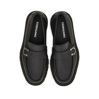Ferragamo Black Loafers Men