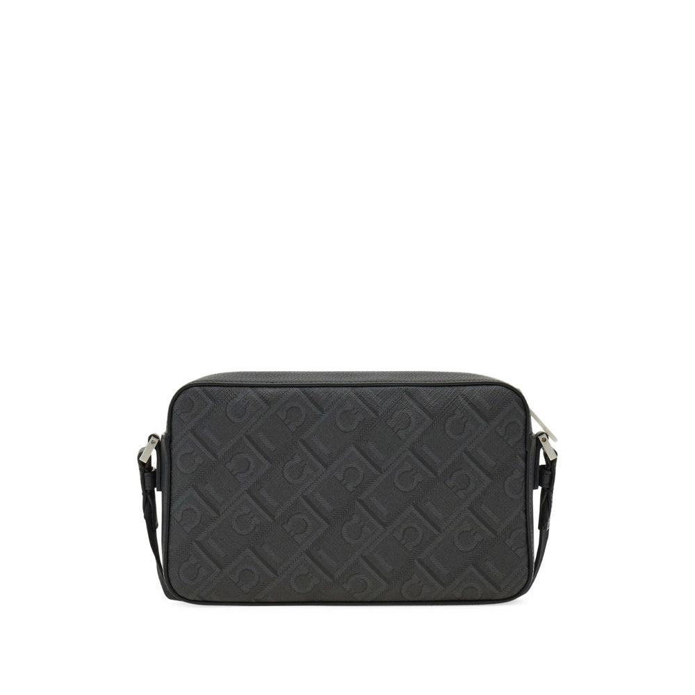 Ferragamo Ferragamo Black Messenger Bags Men