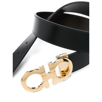 Ferragamo Black Belts Men