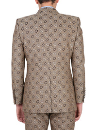 Gucci Men Maxi Clamp Pattern Cotton Jacket