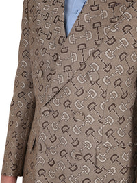 Gucci Men Maxi Clamp Pattern Cotton Jacket