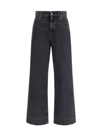 CHLOÉ Chloé Women High-Waisted Cropped Denim Jeans