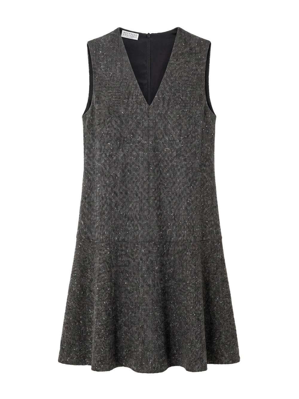 Brunello cucinelli Brunello Cucinelli Women Virgin Wool Donegal Mini Dress