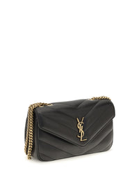 SAINT LAURENT Saint Laurent Women Loulou Leather Crossbody Bag