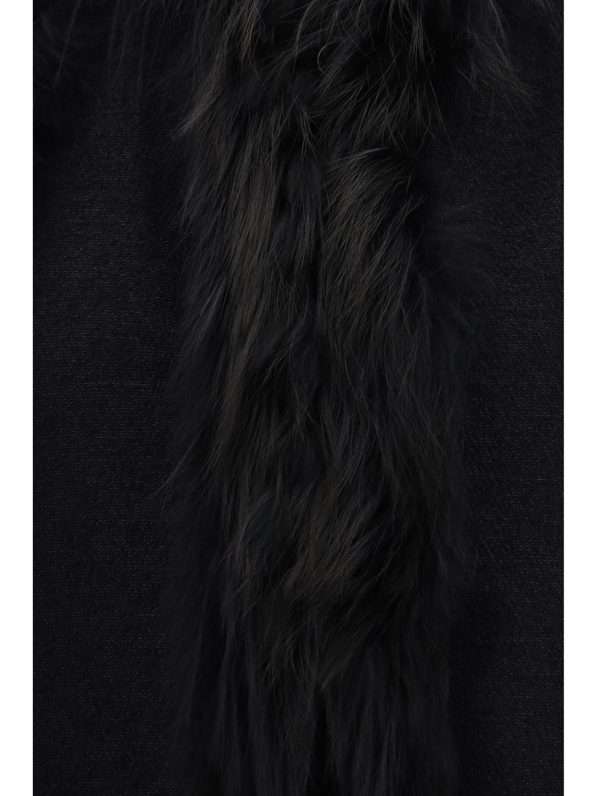 Fendi Women Wool And Fox Fur Gilet