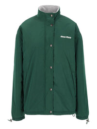Miu Miu Women Pongé Blouson