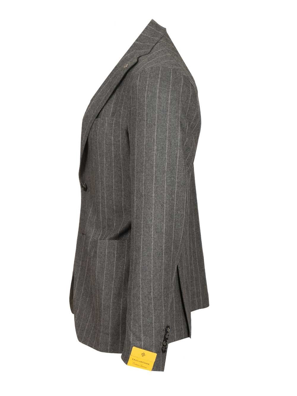 Tagliatore Men "Montecarlo" Pinstriped Suit