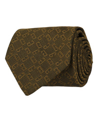 Givenchy Mens 4G Monogram Silk Tie