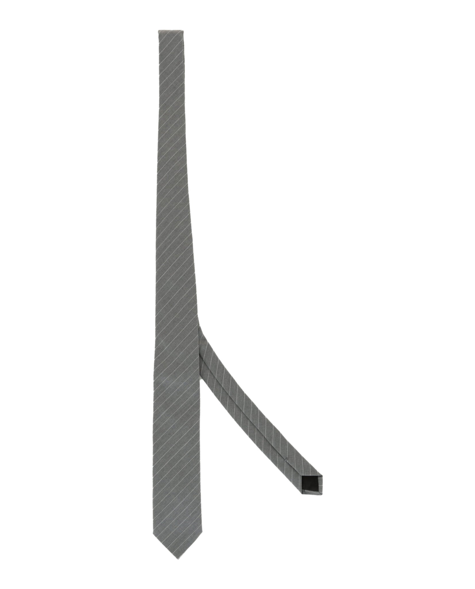 Givenchy Mens Pinstriped Wool Tie