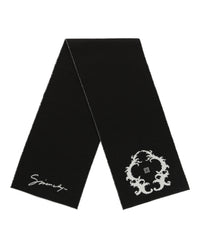 Givenchy Unisex-Adult Reversible Logo Wool Scarf
