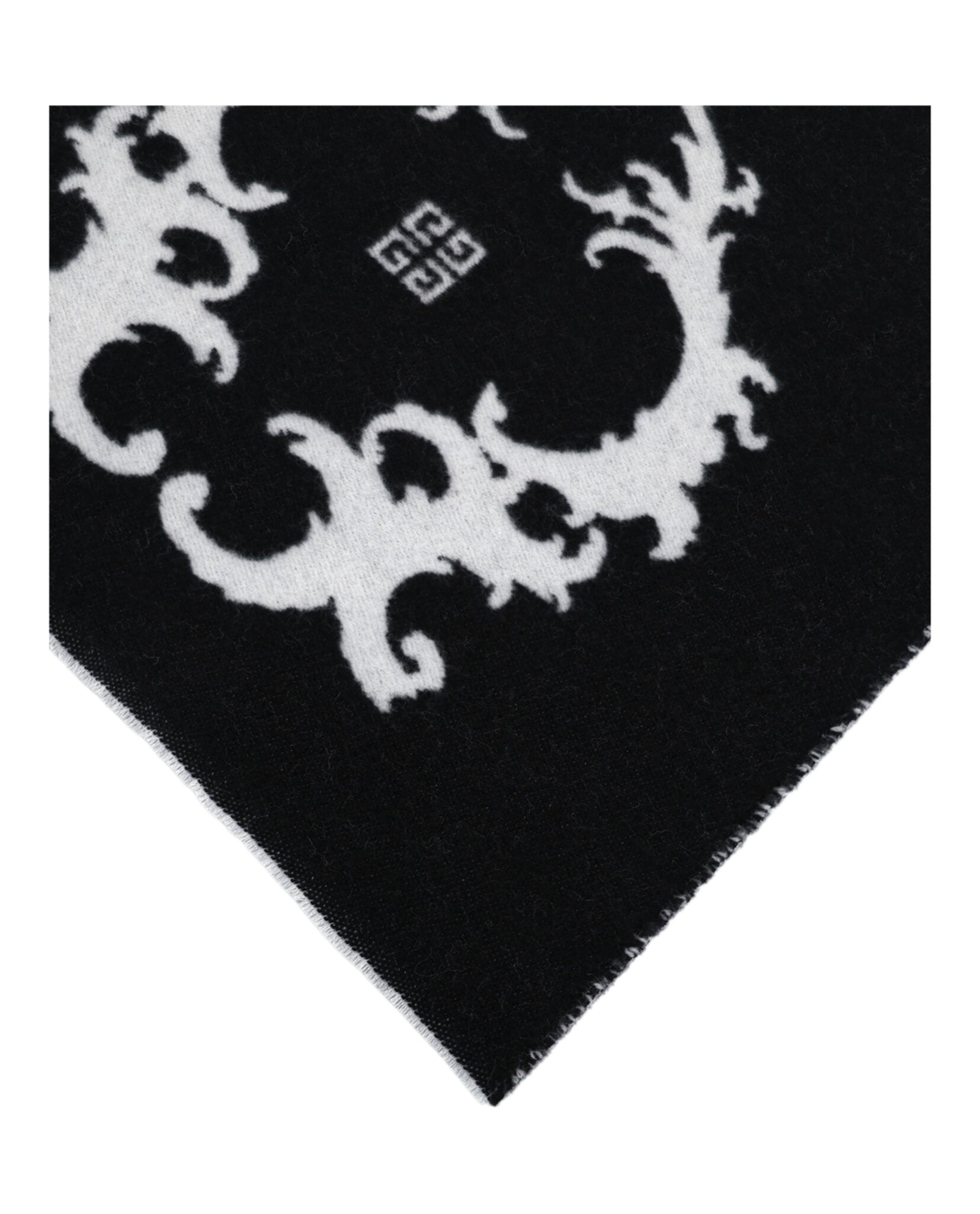 Givenchy Unisex-Adult Reversible Logo Wool Scarf