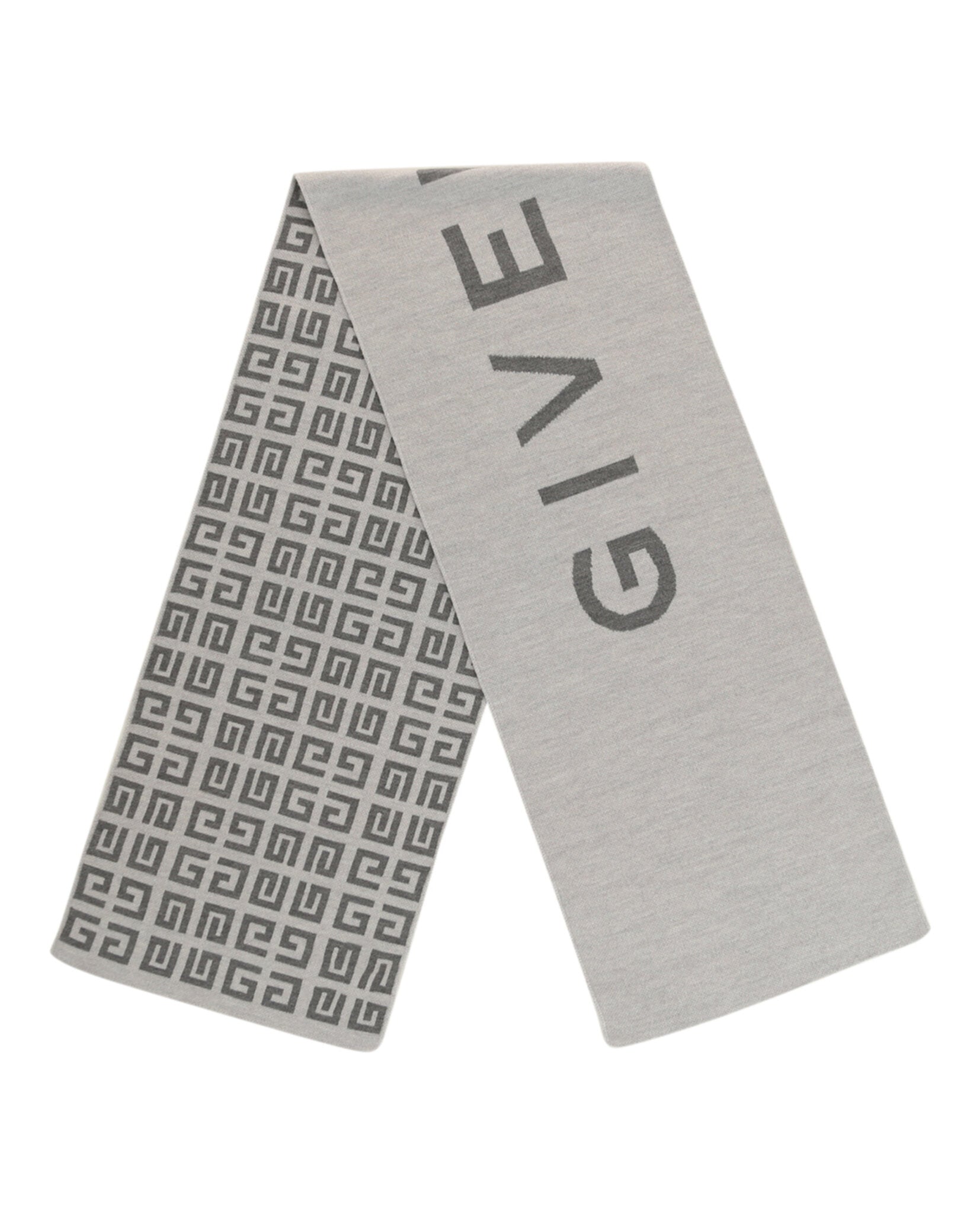 Givenchy Unisex-Adult Reversible Logo Wool Scarf