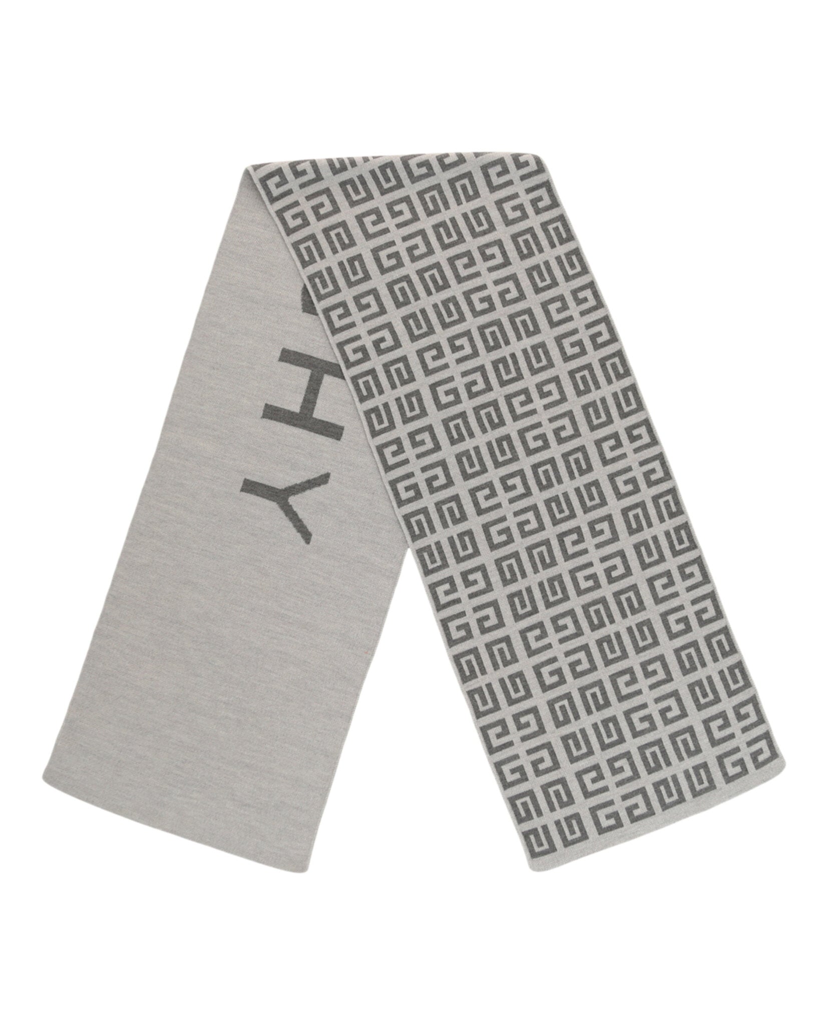 Givenchy Unisex-Adult Reversible Logo Wool Scarf