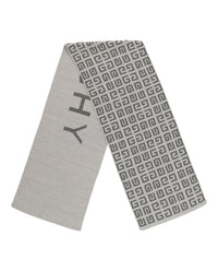 Givenchy Unisex-Adult Reversible Logo Wool Scarf