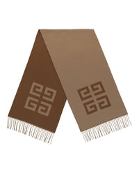 Givenchy Givenchy Mens 4G Reversible Wool Scarf