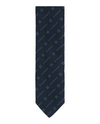 Givenchy Mens Diagonal Logo Silk Tie