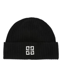 Givenchy Givenchy Unisex-Adult Ribbed Embroidered Logo Beanie