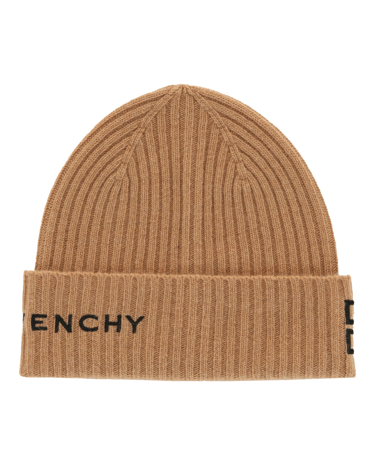 Givenchy Givenchy Mens Ribbed 4G Wool Blend Beanie