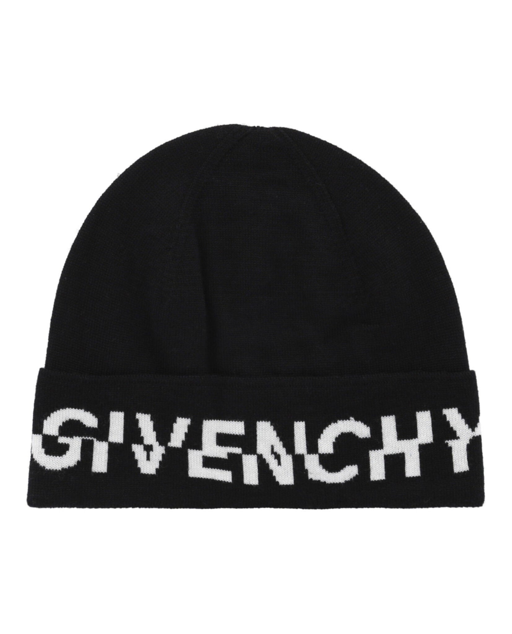Givenchy Unisex-Adult Logo Wool Beanie