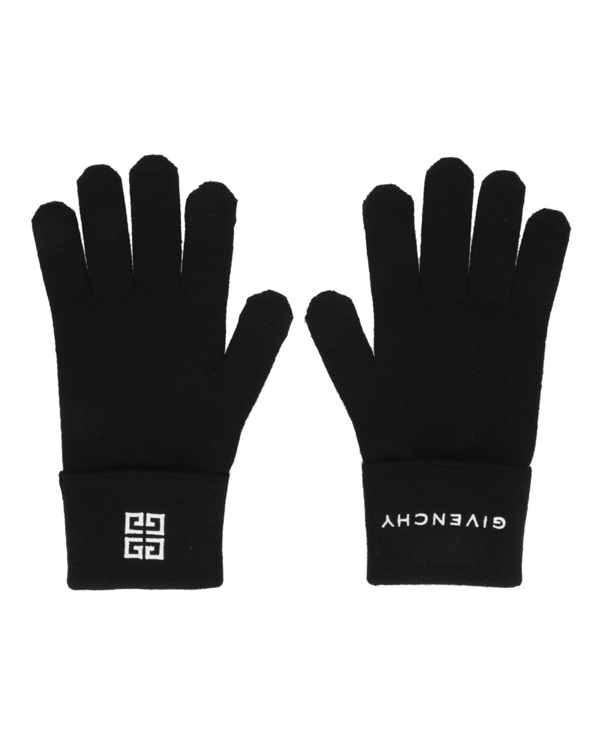 Givenchy Givenchy Unisex-Adult Embroidered Logo Gloves