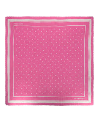 Givenchy Womens 4G Shawl In Cashmere and Silk
